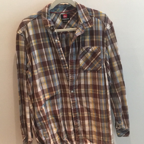 Quiksilver Other - Quicksilver plaid flannel